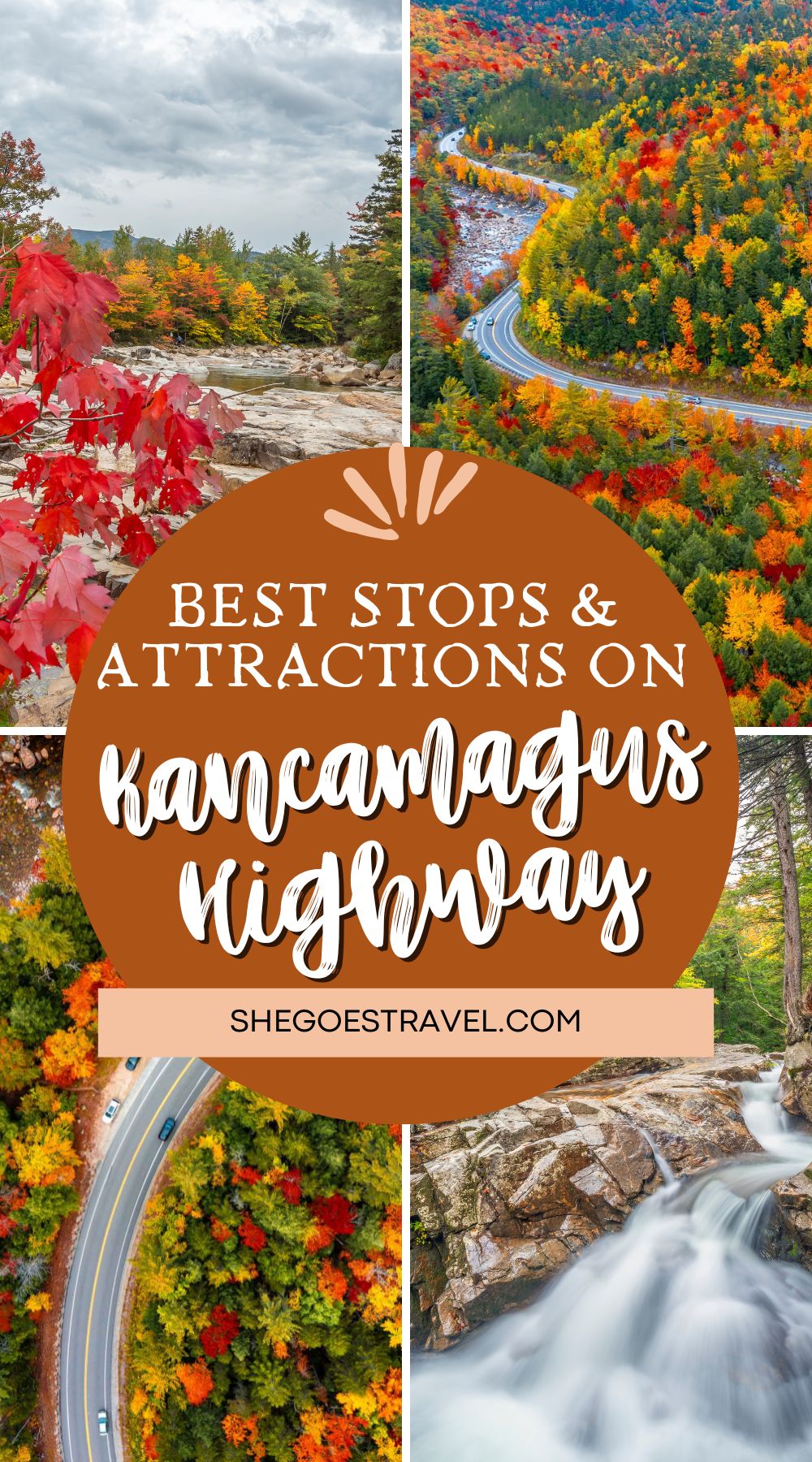 Driving the Kancamagus Highway in the Fall: Best Stops + Tips