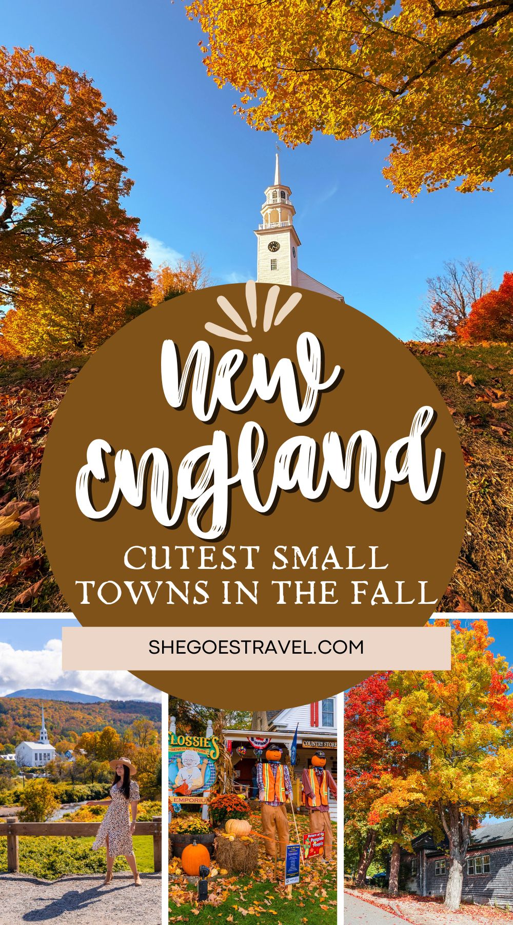 12 Prettiest New England Towns in the Fall You'll Love