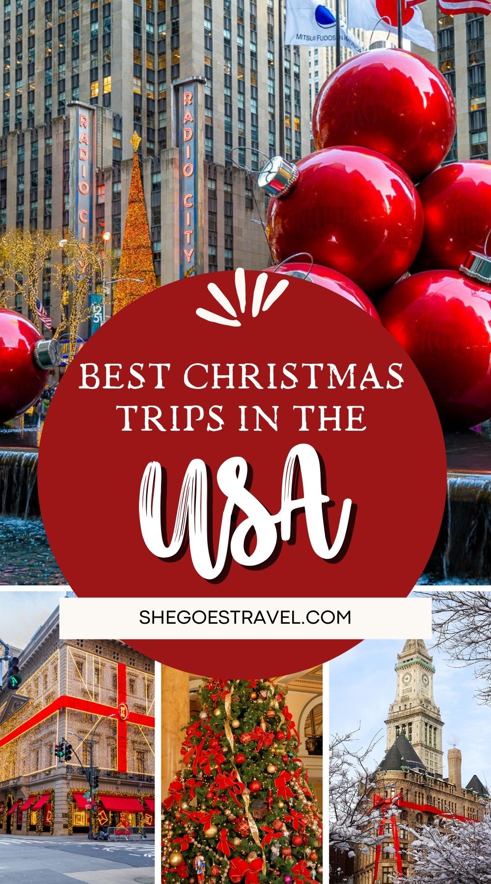 15 Magical Christmas Destinations in the USA
