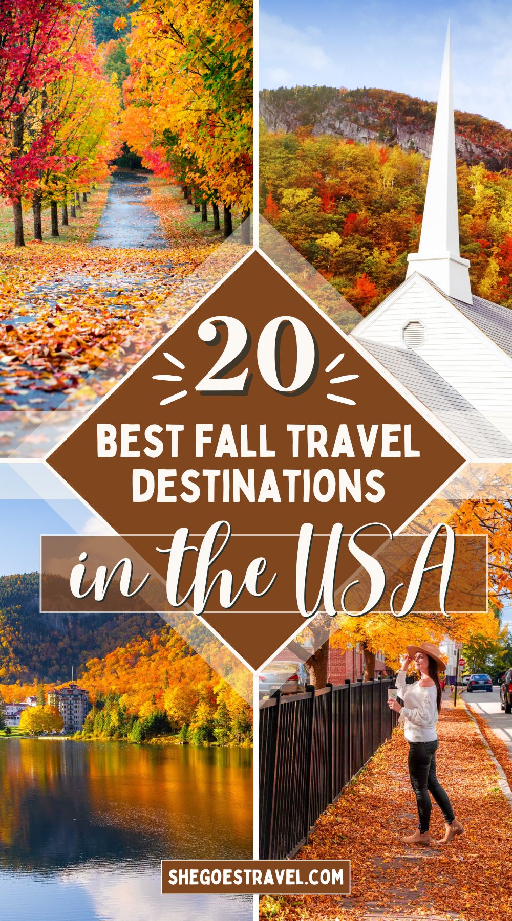 20 Stunning Fall Destinations in the USA You'll Love