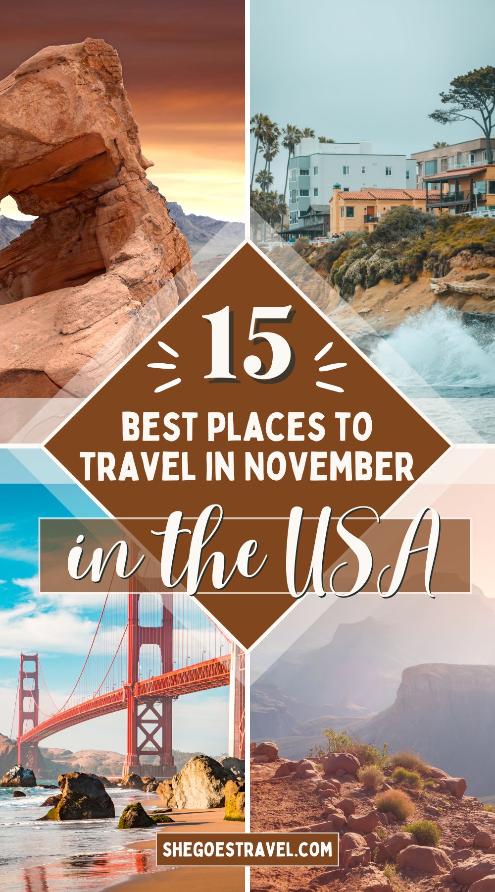 15 Best Places to Visit in November in the USA